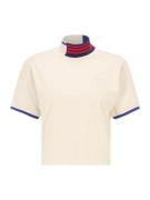 ADIDAS ORIGINALS Shirts 'Rib Collar '  marin / rød / hvid