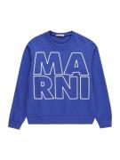 Marni Sweatshirt  royalblå / hvid