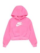 Nike Sportswear Sweatshirt  pink / hvid