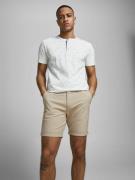 JACK & JONES Lærredsbukser 'Connor'  beige