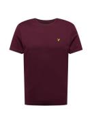 Lyle & Scott Bluser & t-shirts  gylden gul / burgunder / sort