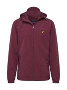 Lyle & Scott Overgangsjakke  burgunder