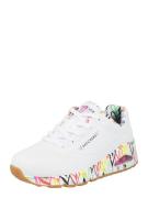 SKECHERS Sneaker low 'Loving Love'  gul / pink / sort / hvid