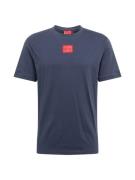 HUGO Bluser & t-shirts 'Diragolino212'  marin / rød