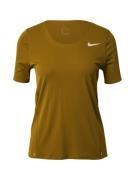 NIKE Funktionsbluse 'City Sleek'  oliven / hvid