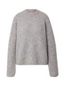 NÜMPH Pullover 'ZINDI'  grå-meleret