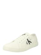 Calvin Klein Jeans Sneaker low 'ESSENTIAL VULCANIZED 1'  sort / hvid