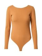 millane Shirtbody 'Franziska'  cognac