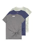 Abercrombie & Fitch Bluser & t-shirts  marin / grå-meleret / pastelgrø...