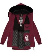 NAVAHOO Vinterparka  bordeaux