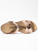 Bayton Sandaler med rem 'Venus'  brun / rosa guld / sort