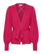 SAINT TROPEZ Cardigan 'NanettSZ'  fuchsia