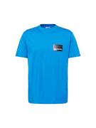 KARL LAGERFELD JEANS Bluser & t-shirts  himmelblå / sort / offwhite