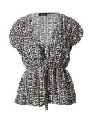 Dorothy Perkins Bluse  sort / hvid