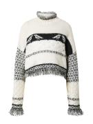 Nasty Gal Pullover  creme / sort