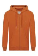 DENIM CULTURE Sweatjakke 'PEDRO'  orange