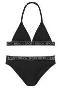 BENCH Bikini  sølvgrå / sort