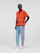 Karl Lagerfeld Jeans  blue denim / orange