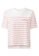 LASCANA Shirts  pastelpink / rød / hvid