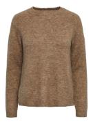 PIECES Pullover 'Juliana'  sepia