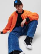 KARL LAGERFELD JEANS Overgangsjakke  orange / sort