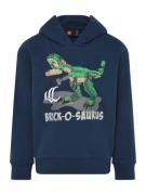 LEGO® kidswear Sweatshirt 'LWSTORM 714'  mørkeblå / grøn