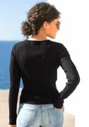 LASCANA Pullover  sort