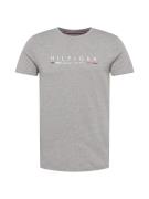 TOMMY HILFIGER Bluser & t-shirts 'New York'  marin / grå-meleret / gre...