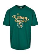 Urban Classics Bluser & t-shirts  lysegul / smaragd / hvid