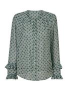 heine Bluse  beige / jade