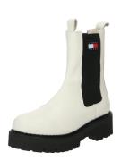 Tommy Jeans Chelsea Boots  creme / sort