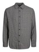 JACK & JONES Skjorte 'JORGRACIA PARKER'  sort / hvid