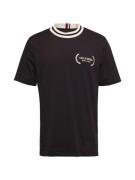 TOMMY HILFIGER Bluser & t-shirts 'Laurel'  sort / offwhite