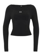 UNDER ARMOUR Funktionsbluse 'Train'  sort / hvid