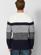 KOROSHI Pullover  navy / blå-meleret / hvid / hvid-meleret