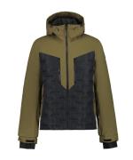 ICEPEAK Udendørsjakke 'Ferris'  khaki / sort