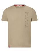 ALPHA INDUSTRIES Bluser & t-shirts  chamois / rød / hvid