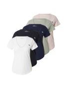 Abercrombie & Fitch Shirts  marin / pastelgrøn / lyserød / sort / hvid