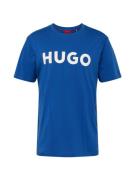HUGO Bluser & t-shirts 'Dulivio'  royalblå / hvid