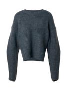 WEEKDAY Pullover 'Ivy'  grå-meleret