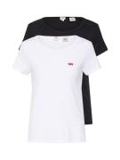 LEVI'S ® Shirts '2Pack Crewneck Tee'  sort / hvid