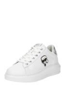 Karl Lagerfeld Sneaker low  creme / sort / sølv / hvid