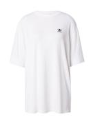 ADIDAS ORIGINALS Shirts 'Trefoil'  sort / hvid