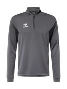 Hummel Sportsweatshirt 'Authentic'  sølvgrå / hvid