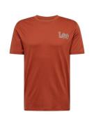 Lee Bluser & t-shirts 'ESSENTIAL'  brun / taupe / hvid