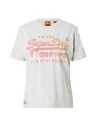 Superdry Shirts  grå-meleret / orange
