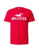 HOLLISTER Bluser & t-shirts  brandrød / sort / hvid