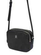 TOMMY HILFIGER Skuldertaske 'Poppy'  guld / sort