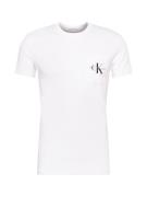 Calvin Klein Jeans Bluser & t-shirts  grå / sort / hvid