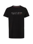 TOMMY HILFIGER Bluser & t-shirts 'New York'  rød / sort / hvid